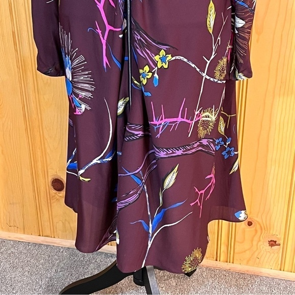 Rag & Bone Rainier Front Zip Floral Dress Sz-4 - Picture 4 of 14